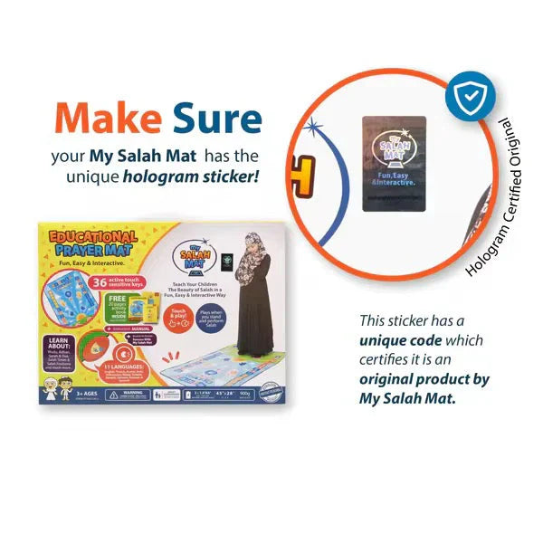 Interactive Educational Prayer Mat for Kids