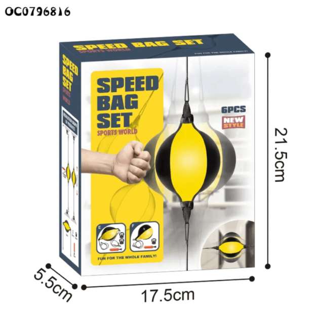 Speed Bag Set for Kids - Boxing Training Kit, Fun for the Whole Family