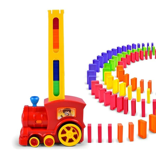 Musical Electric Domino Train Toy Set