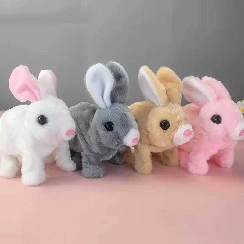 Bunny Rabbit Toy with Walking & Sound, Available in 4 Colors