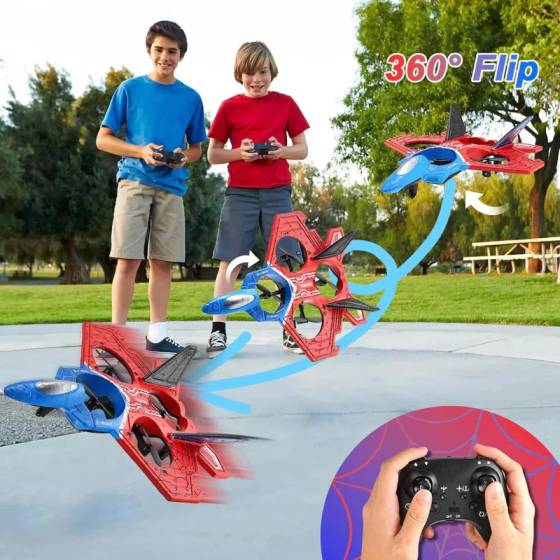 Remote Control Fighter Combat Aircraft With 360 Flip