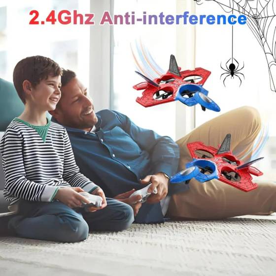 Remote Control Fighter Combat Aircraft With 360 Flip