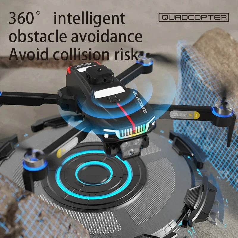 J6 Pro Professional Drone With Triple Camera 4K Camera Result Obstacle avoidance ( Allow to open parcel )